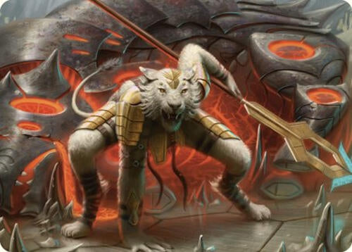 Sunspear Shikari Art Card (4) (Art Series: Commander Masters)