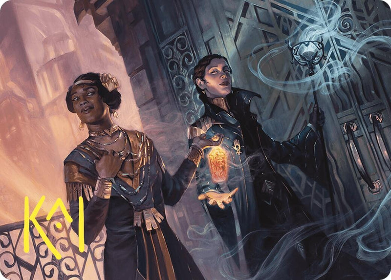 Bribery Art Card (Gold-Stamped Signature) (6) (Art Series: Commander Masters)