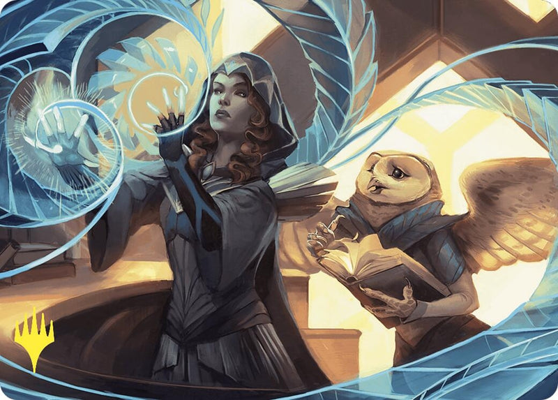 Personal Tutor Art Card (Gold-Stamped) (9) (Art Series: Commander Masters)