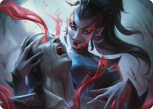 Exsanguinate Art Card (17) (Art Series: Commander Masters)