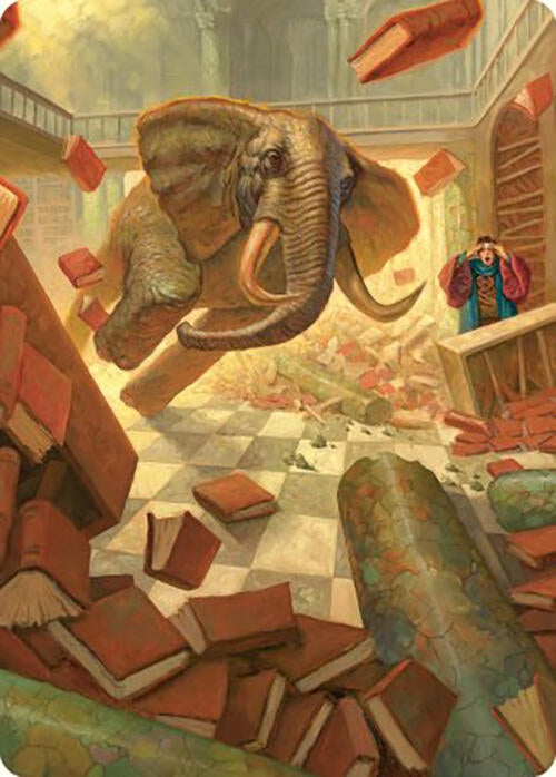 Generous Gift Art Card (32) (Art Series: Commander Masters)