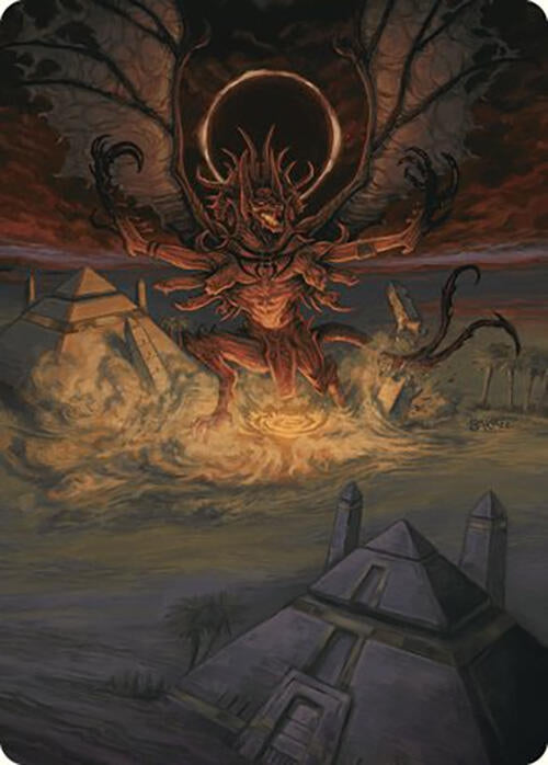 Dread Return Art Card (36) (Art Series: Commander Masters)