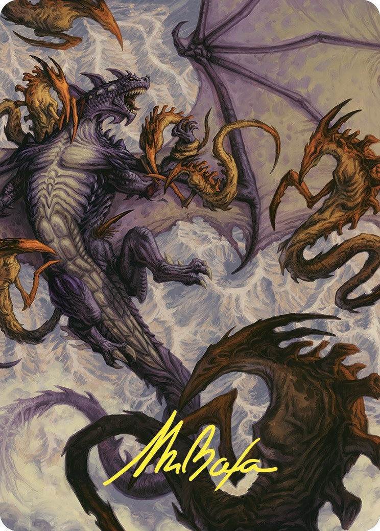 Kindred Dominance Art Card (Gold-Stamped Signature) (39) (Art Series: Commander Masters)