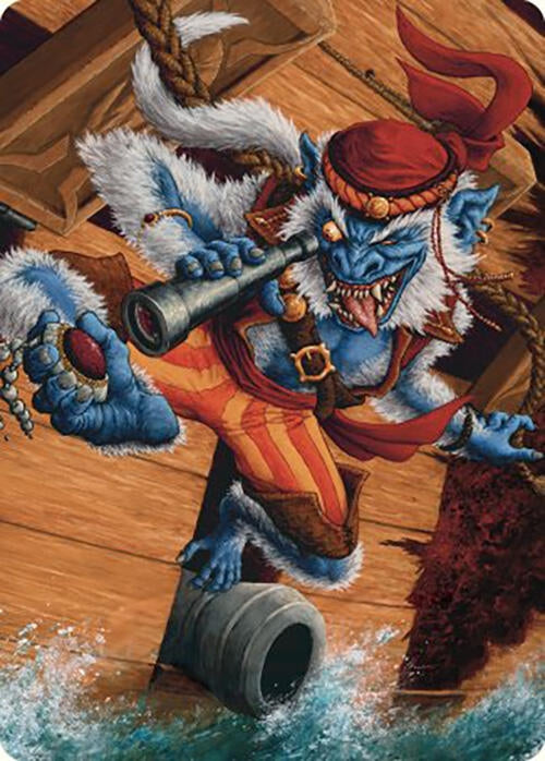 Treasure Nabber Art Card (40) (Art Series: Commander Masters)