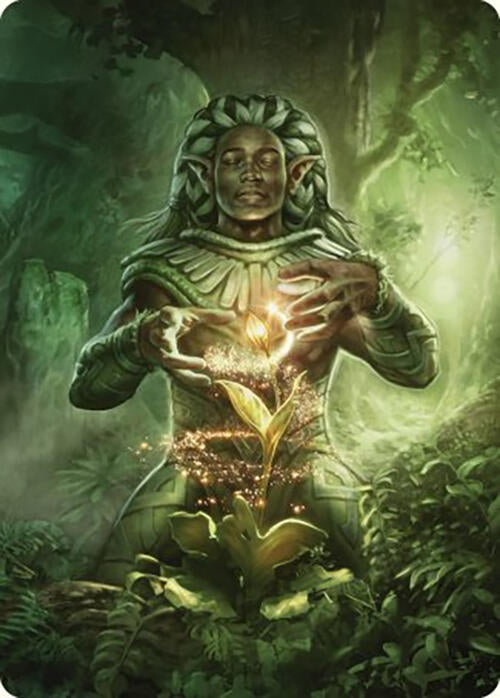 Elvish Mystic Art Card (41) (Art Series: Commander Masters)