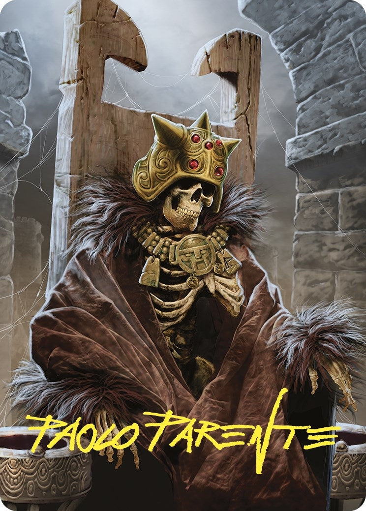 Champion's Helm Art Card (Gold-Stamped Signature) (45) (Art Series: Commander Masters)