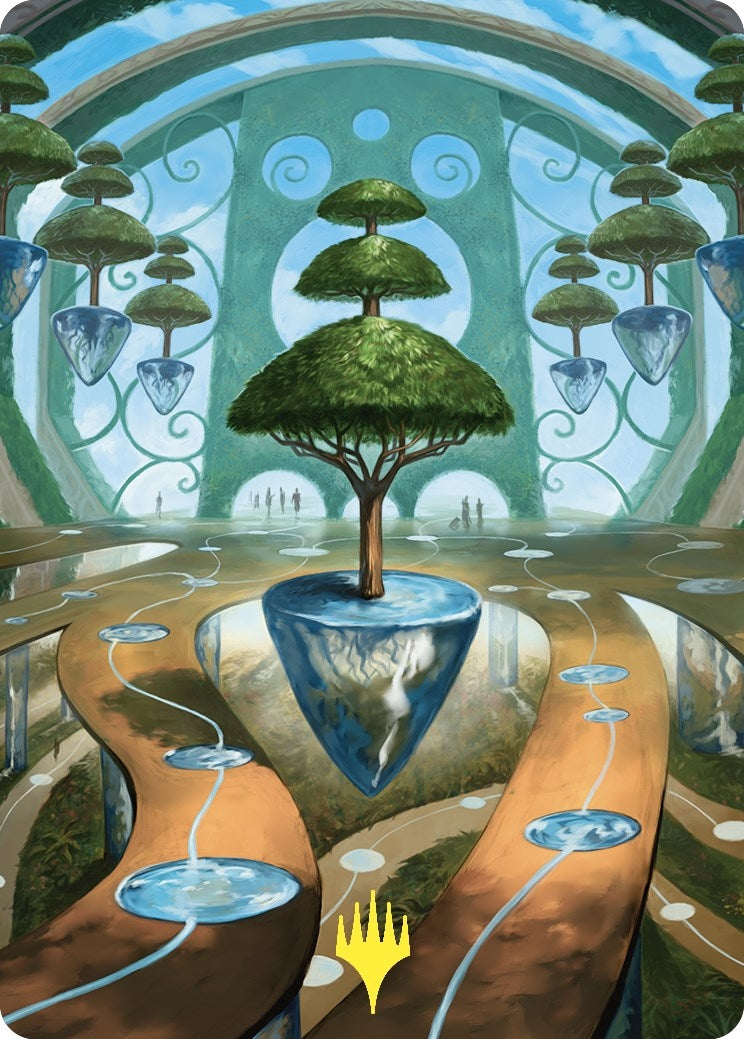 Rejuvenating Springs Art Card (Gold-Stamped) (48) (Art Series: Commander Masters)