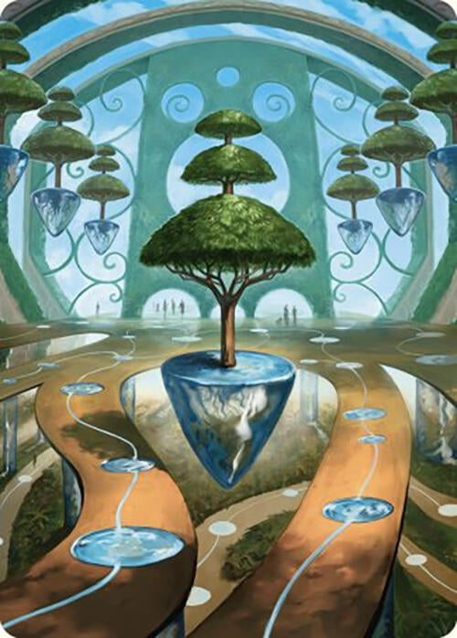 Rejuvenating Springs Art Card (48) (Art Series: Commander Masters)
