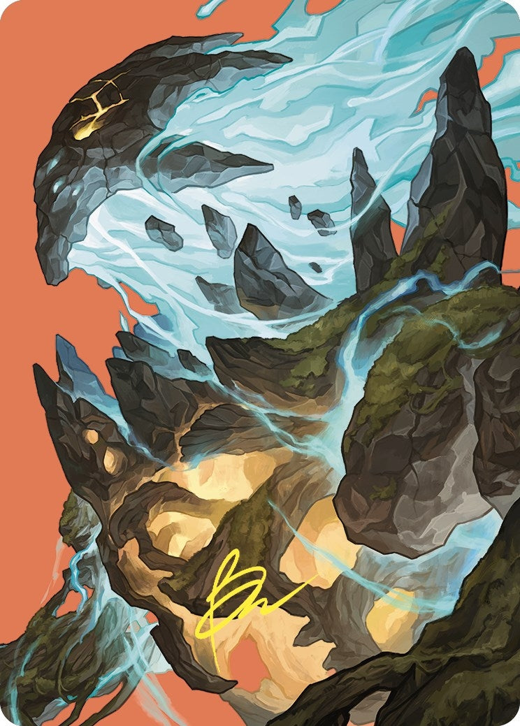 Maelstrom Wanderer Art Card (Gold-Stamped Signature) (58) (Art Series: Commander Masters)