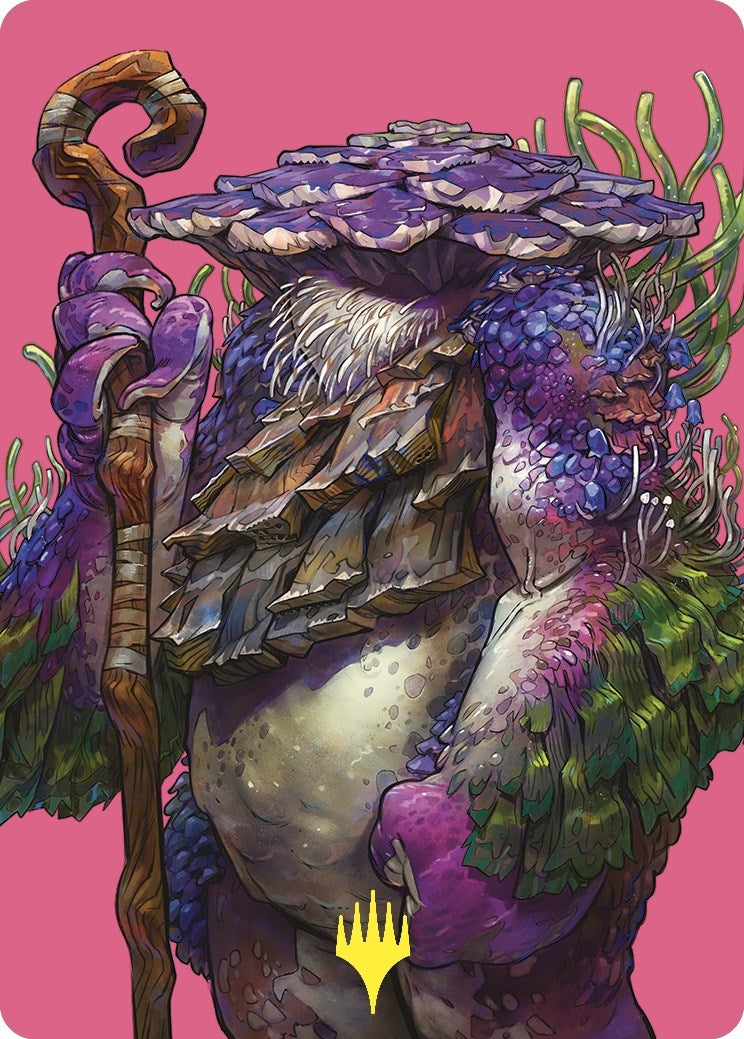 Slimefoot, the Stowaway Art Card (Gold-Stamped) (59) (Art Series: Commander Masters)