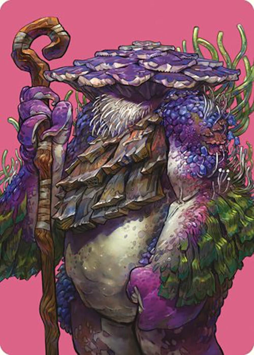 Slimefoot, the Stowaway Art Card (59) (Art Series: Commander Masters)