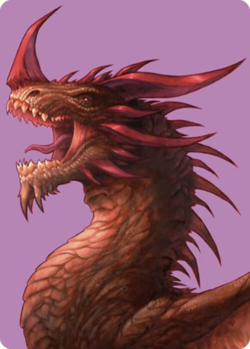 The Ur-Dragon Art Card (61) (Art Series: Commander Masters)
