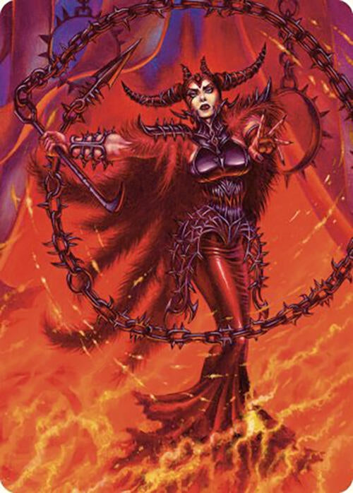 Deadly Rollick Art Card (63) (Art Series: Commander Masters)