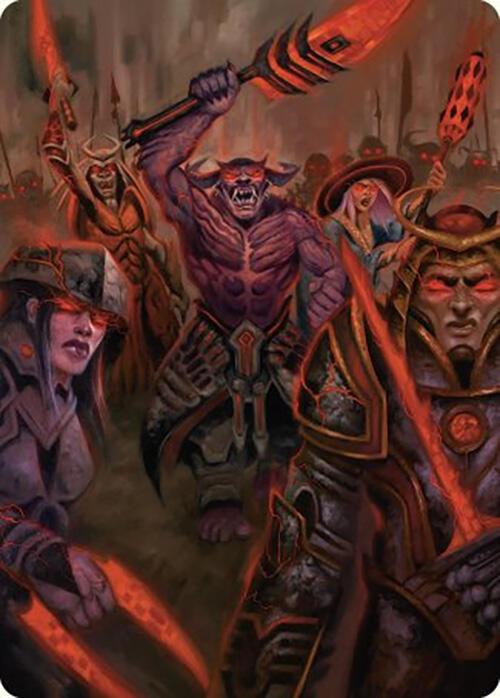 Insurrection Art Card (67) (Art Series: Commander Masters)