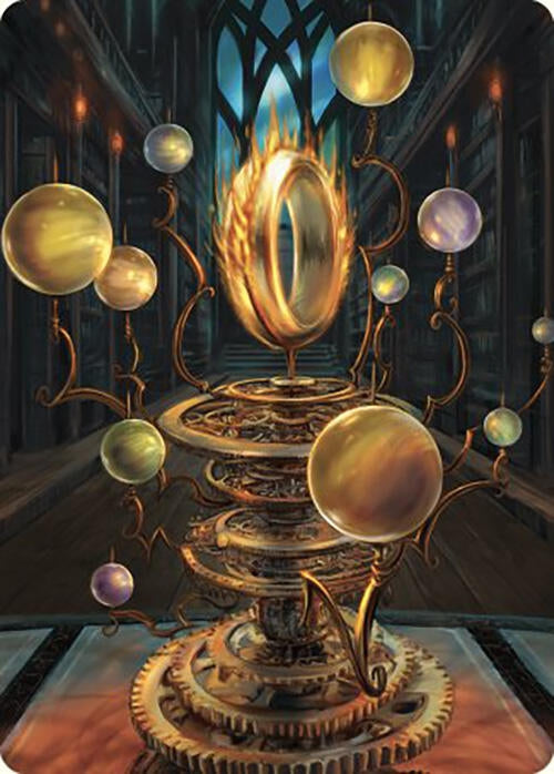 Sol Ring Art Card (70) (Art Series: Commander Masters)