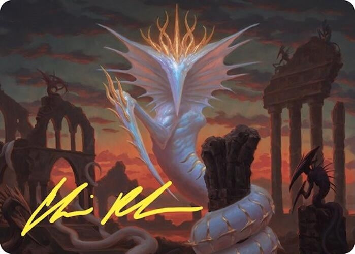 Sliver Gravemother Art Card (Gold-Stamped Signature) (73) (Art Series: Commander Masters)