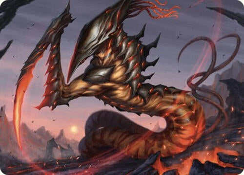 Blade Sliver Art Card (78) (Art Series: Commander Masters)