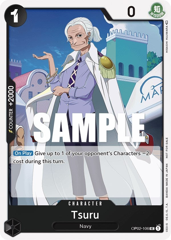 Image for Tsuru (Event Pack Vol. 2) (OP02-106) (One Piece Promotion Cards) - One Piece Card Game