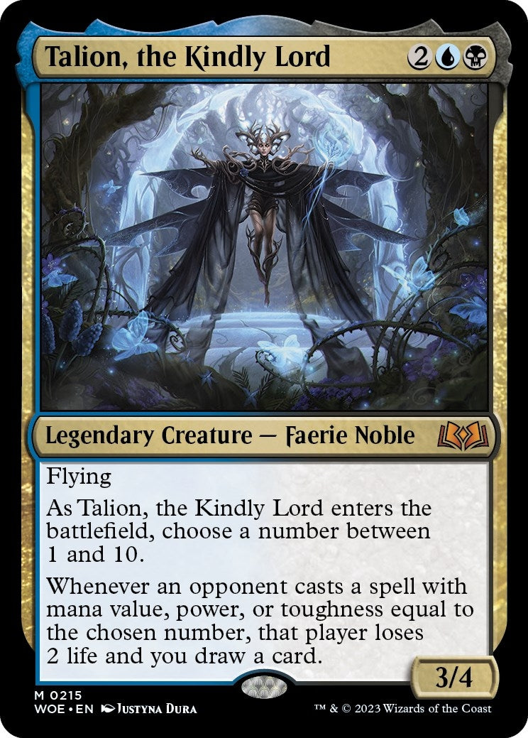 Talion, the Kindly Lord (215) (Wilds of Eldraine)