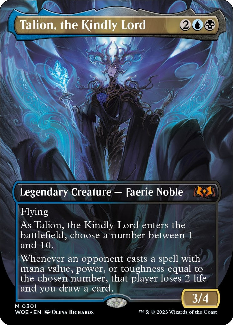 Talion, the Kindly Lord (Borderless) (301) (Wilds of Eldraine)