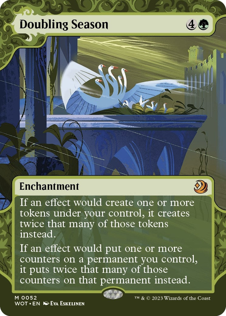 Doubling Season (52) (Wilds of Eldraine: Enchanting Tales)