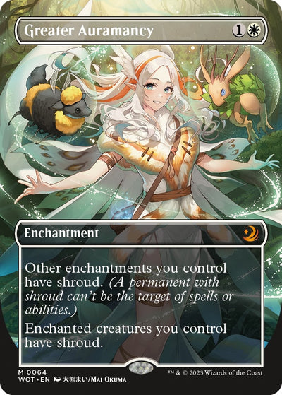 Greater Auramancy (Anime Borderless) (64) (Wilds of Eldraine: Enchanting Tales)