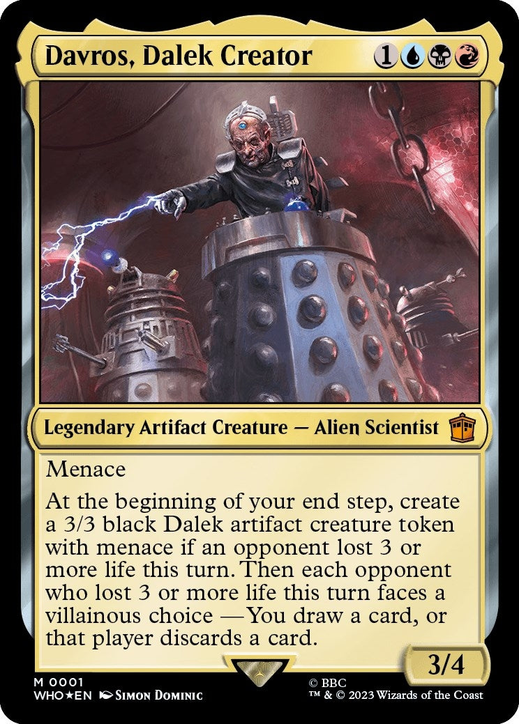 Davros, Dalek Creator (1) (Universes Beyond: Doctor Who)
