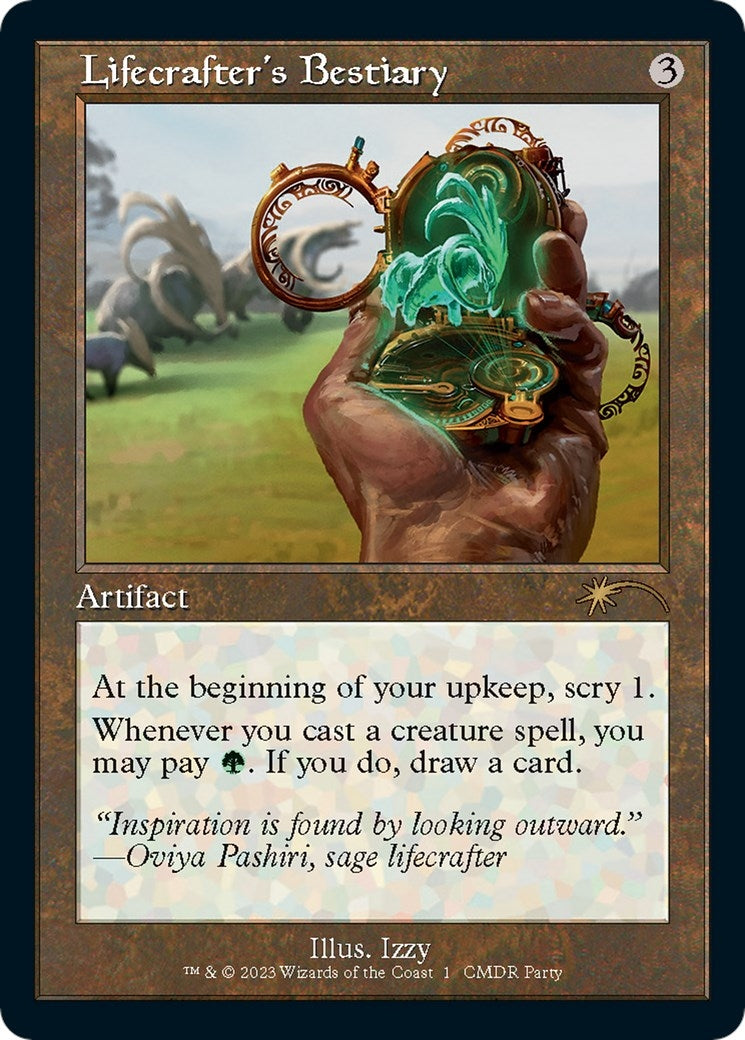 Lifecrafter's Bestiary (Retro Frame) (1) (WPN & Gateway Promos)