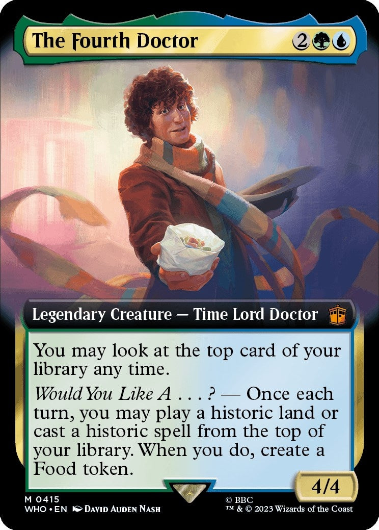 The Fourth Doctor (Extended Art) (415) (Universes Beyond: Doctor Who)