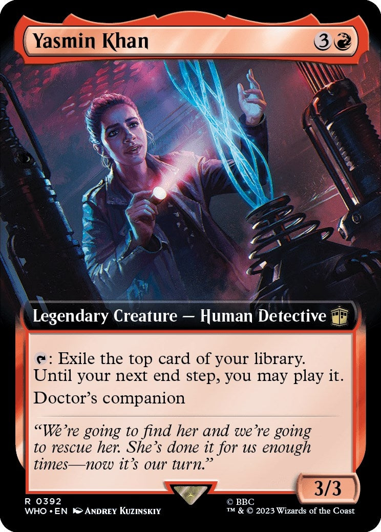 Image for Yasmin Khan (Extended Art) (392) - Magic: The Gathering