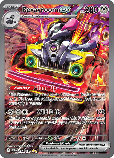 Revavroom ex (224/197) (SV03: Obsidian Flames)
