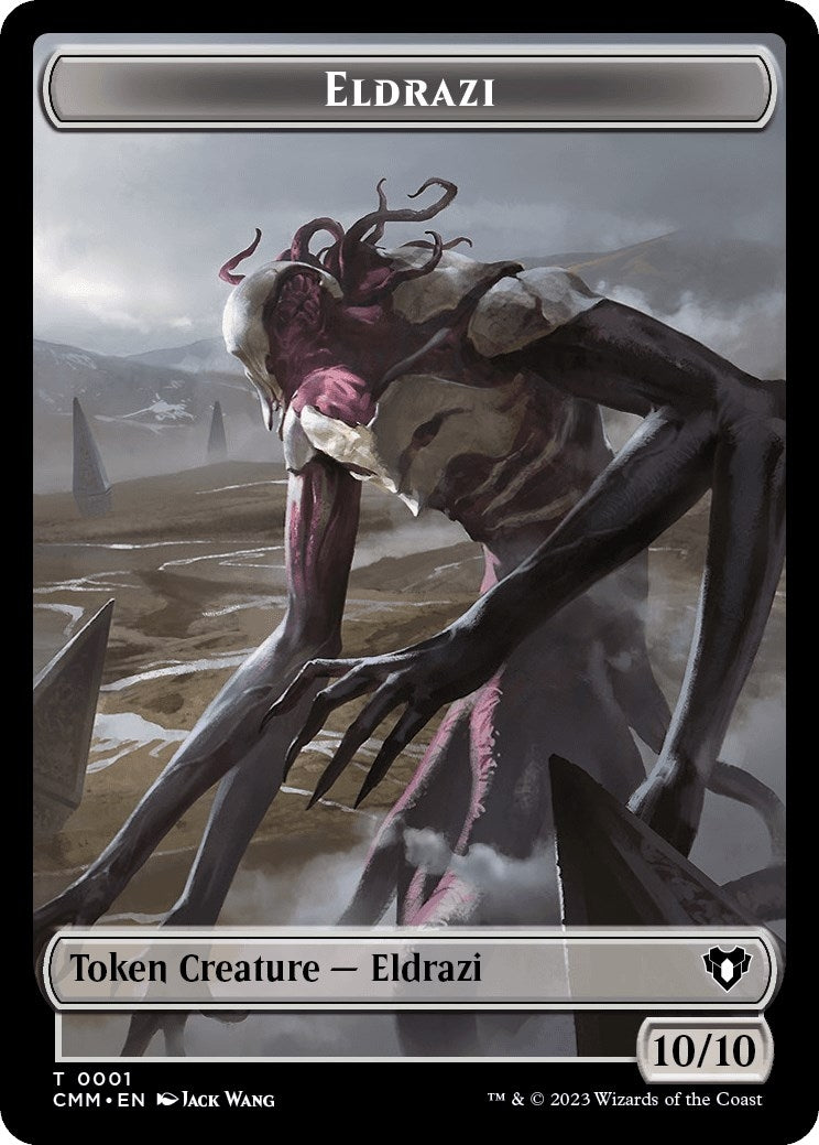 Eldrazi // Rat Double-Sided Token (1 // 17) (Commander Masters)