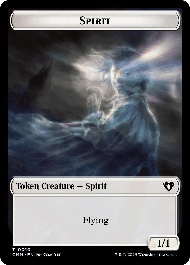 Spirit (0010) // Satyr Double-Sided Token (10 // 29) (Commander Masters)