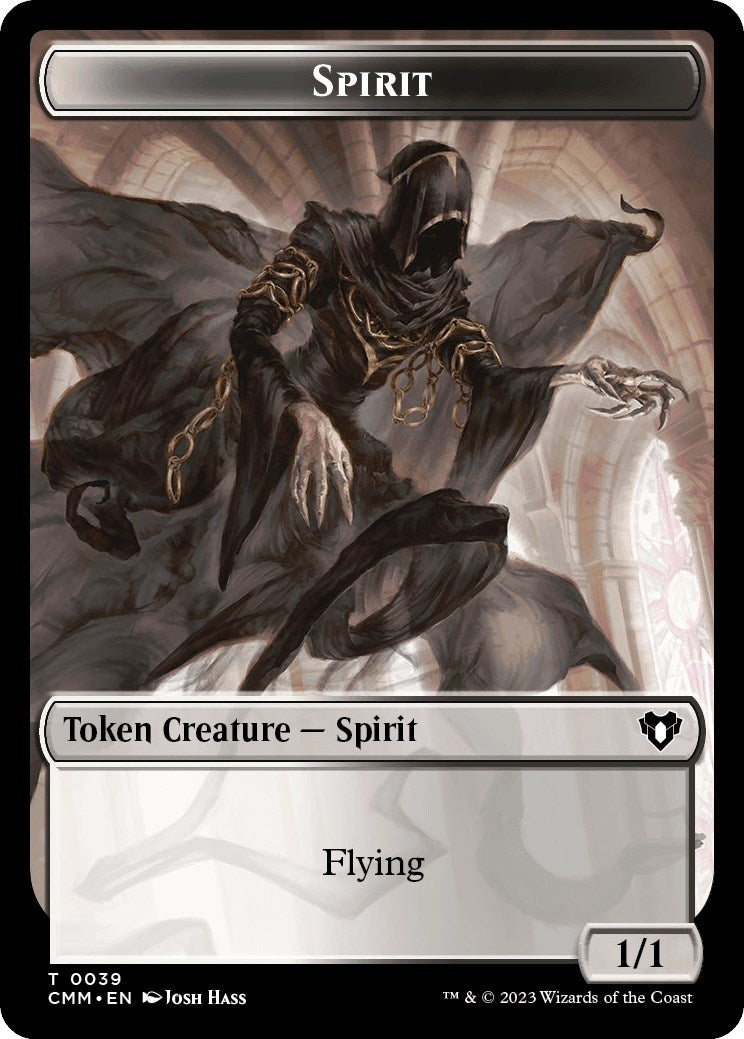 Spirit (0039) // Elephant Double-Sided Token (39 // 31) (Commander Masters)