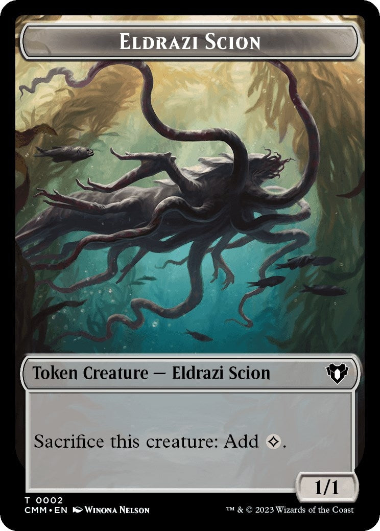 Eldrazi Scion // Elemental (0025) Double-Sided Token (2 // 25) (Commander Masters)