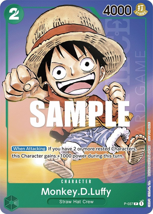 Image for Monkey.D.Luffy (Gen Con 2023) (P-037) (One Piece Promotion Cards) - One Piece Card Game