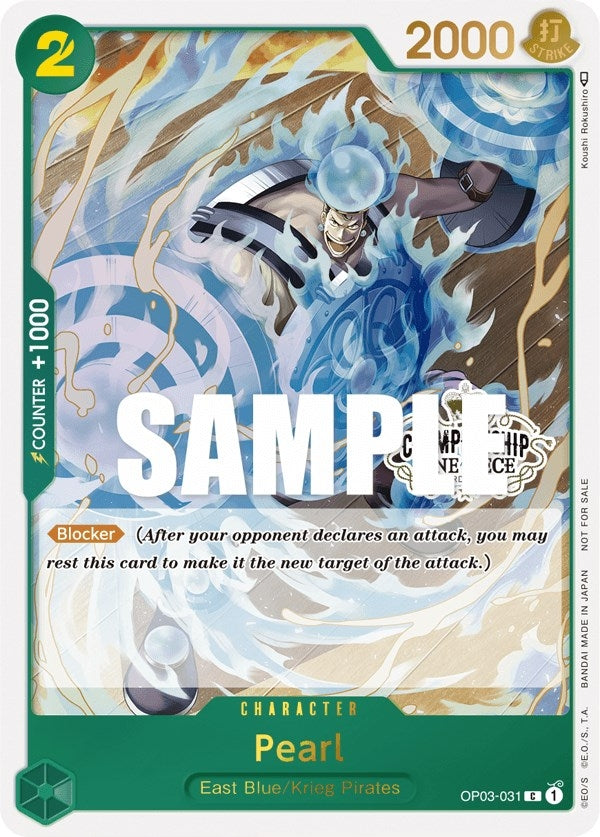 Image for Pearl (Store Championship Participation Pack Vol. 2) (OP03-031) (One Piece Promotion Cards) - One Piece Card Game