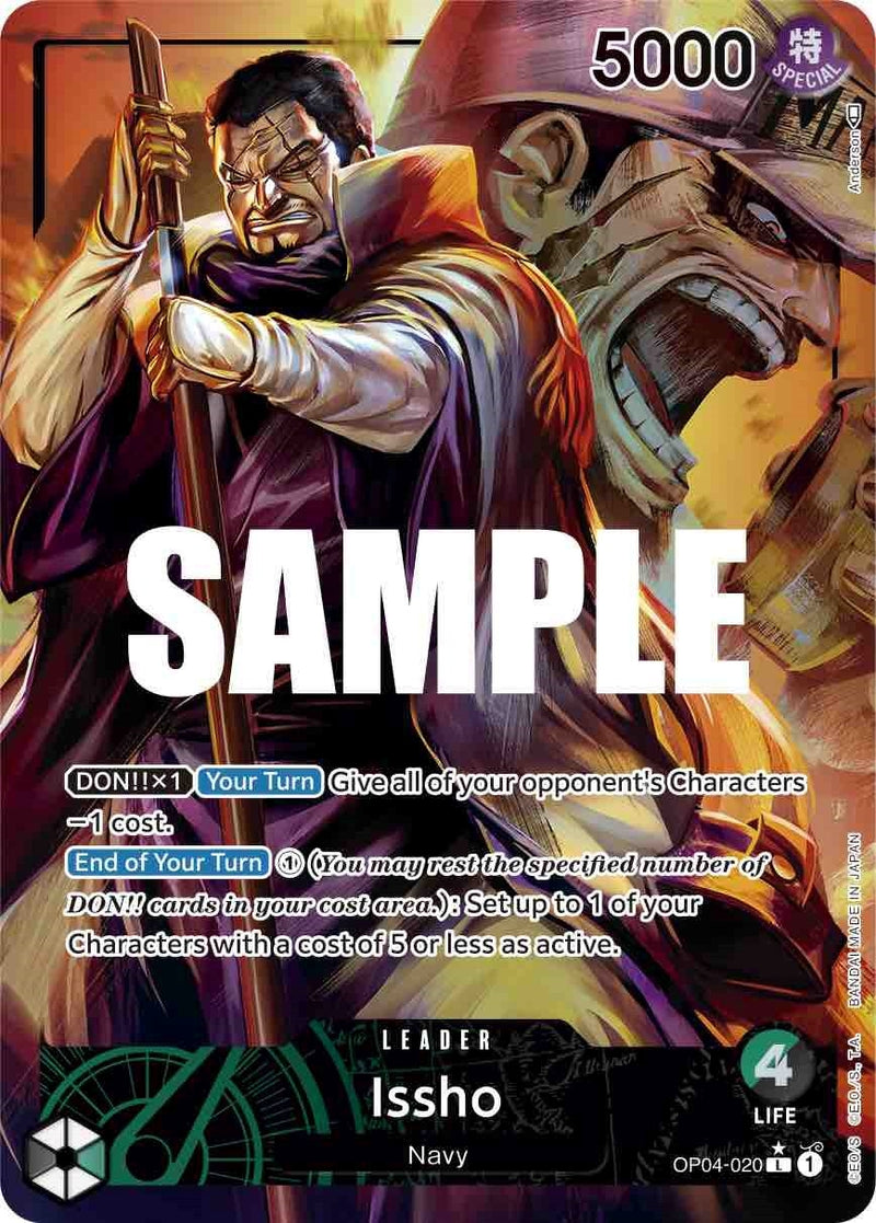 Image for Issho (Alternate Art) (OP04-020) (Kingdoms of Intrigue) - One Piece Card Game