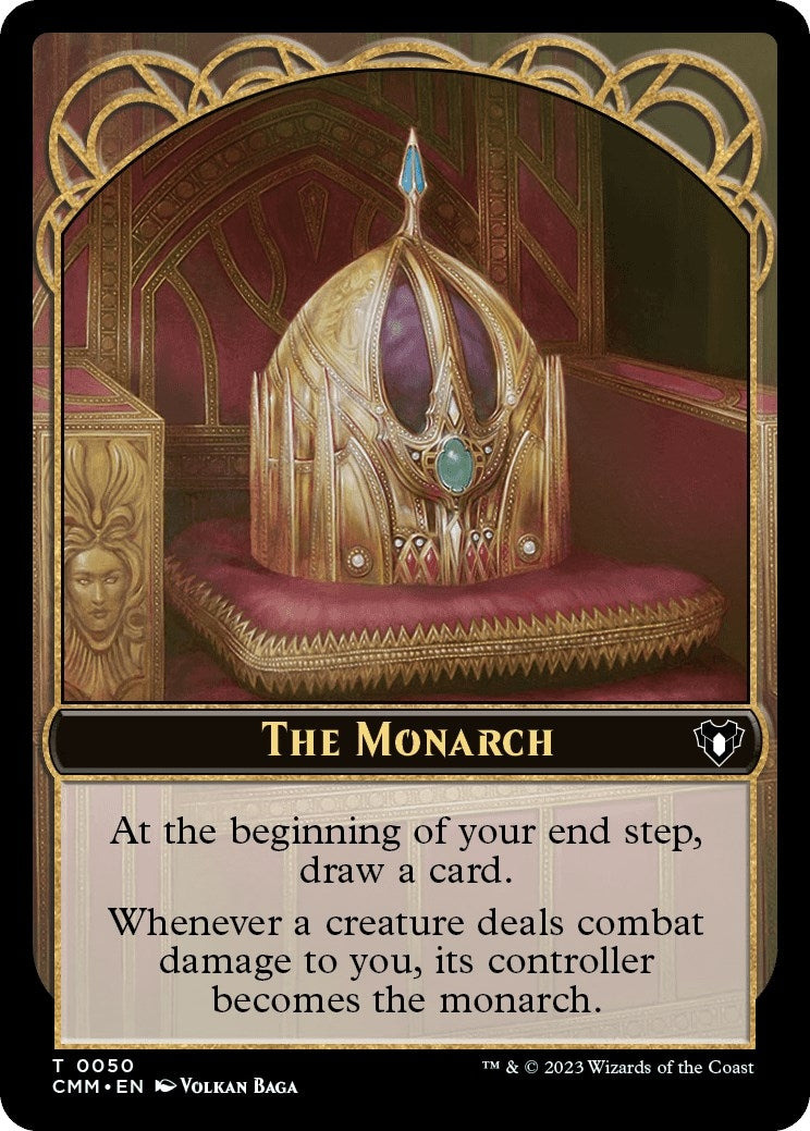 The Monarch // Cat (0030) Double-Sided Token (50 // 30) (Commander Masters)