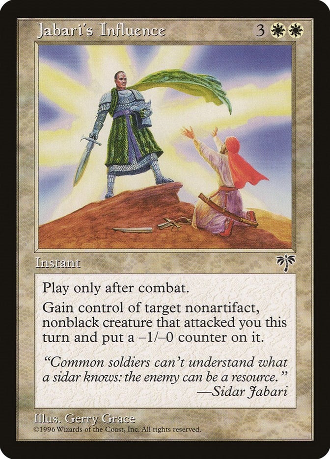 Jabari's Influence (Mirage)