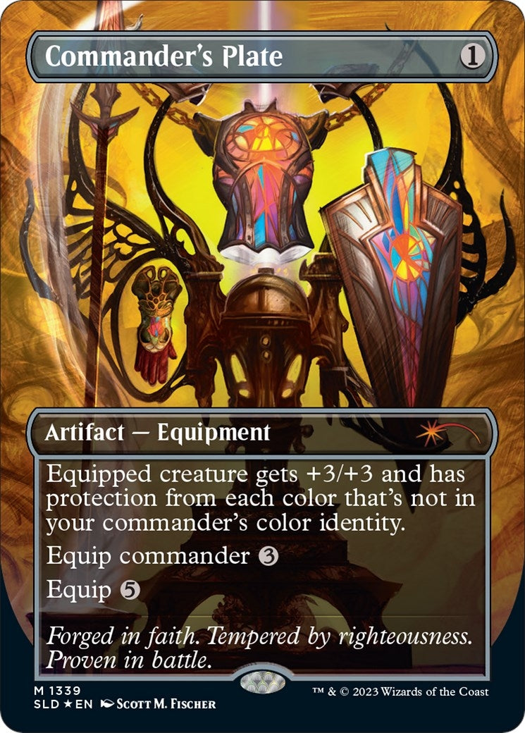 Commander's Plate (1339) (1339) (Secret Lair Drop Series)