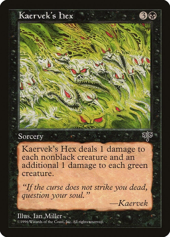Kaervek's Hex (Mirage)
