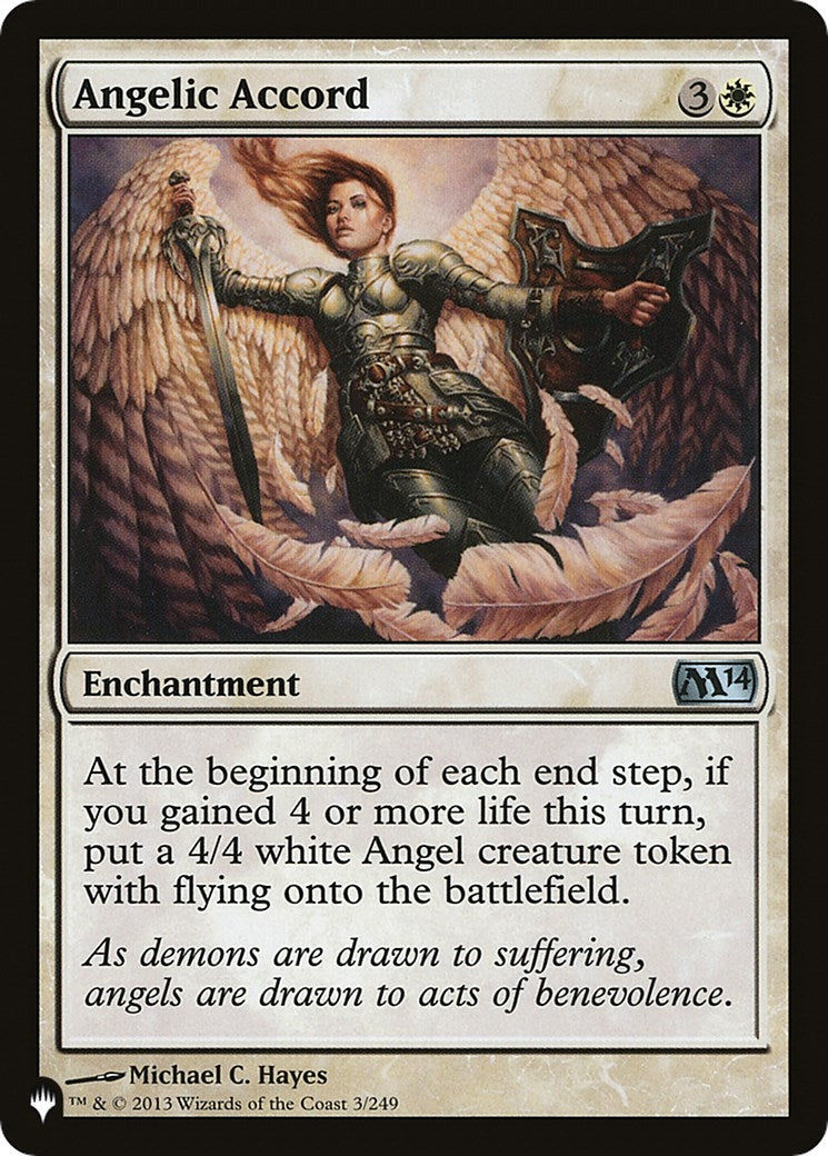 Angelic Accord (3) (The List Reprints)
