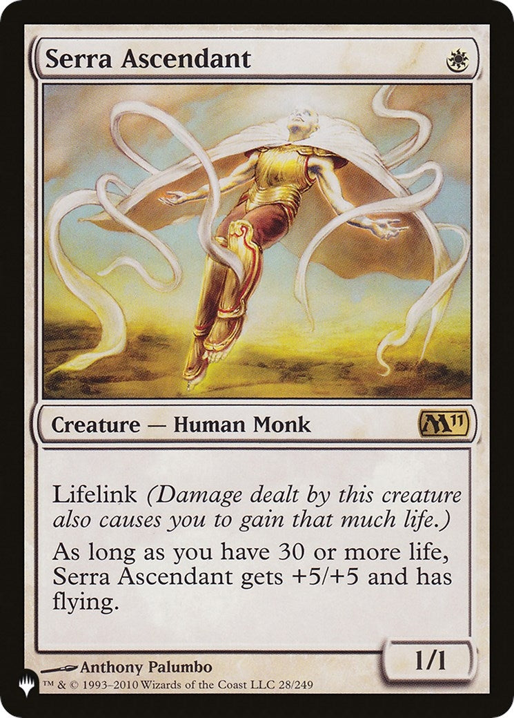 Image for Serra Ascendant (28) (The List Reprints) - Magic: The Gathering