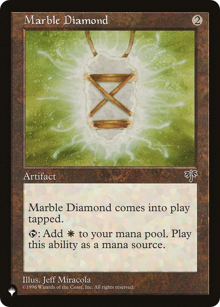 Marble Diamond (The List Reprints)