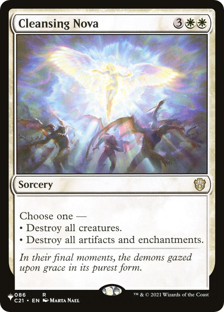 Cleansing Nova (86) (The List Reprints)