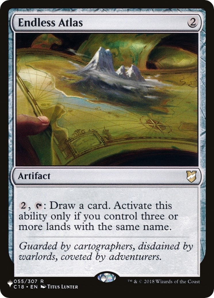Endless Atlas (55) (The List Reprints)