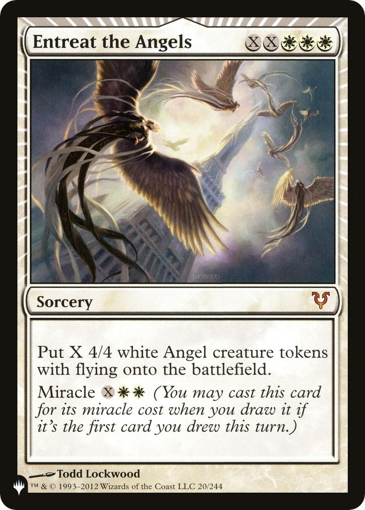 Entreat the Angels (AVR) (20) (The List Reprints)