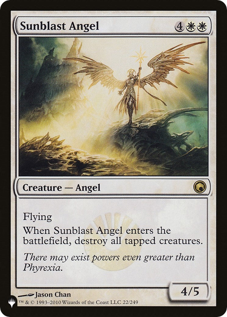 Sunblast Angel (22) (The List Reprints)