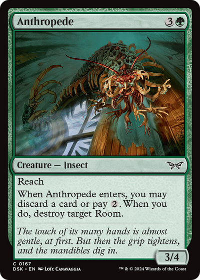 Anthropede (167) (Duskmourn: House of Horror)
